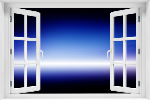 Fototapeta Naklejka Na Ścianę Okno 3D - Light blue gradient abstract background. Empty room for display product