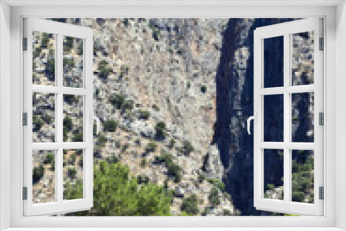 Fototapeta Naklejka Na Ścianę Okno 3D - Deep  canyon Saklikent in Turkey
