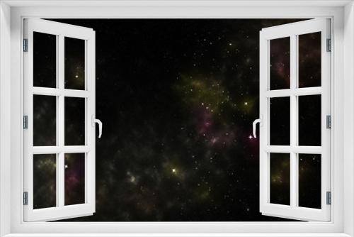 Fototapeta Naklejka Na Ścianę Okno 3D - Colorful background od a deep space star field