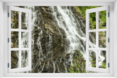 Fototapeta Naklejka Na Ścianę Okno 3D - Valdez's Bridal Veil Falls