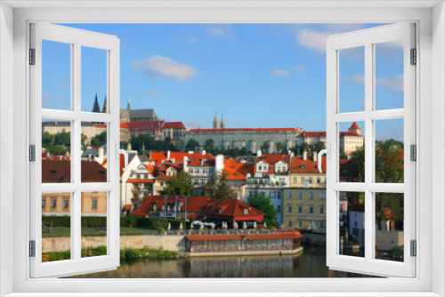 Fototapeta Naklejka Na Ścianę Okno 3D - Prague, old town