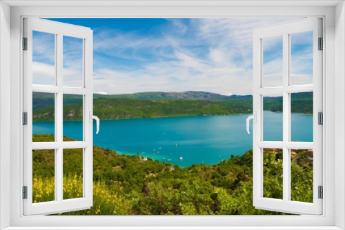 Fototapeta Naklejka Na Ścianę Okno 3D - Lac de Sainte croix.