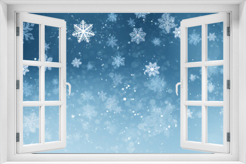 Snowy Christmas design background
