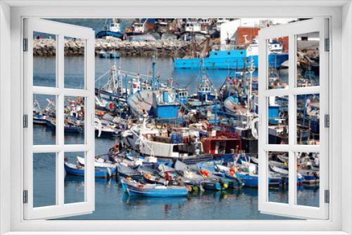 Fototapeta Naklejka Na Ścianę Okno 3D - Port de Tanger, Maroc