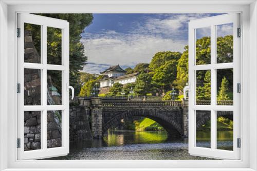 Fototapeta Naklejka Na Ścianę Okno 3D - Kaiserpalast in Tokio