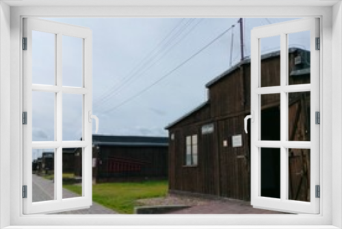 Fototapeta Naklejka Na Ścianę Okno 3D - Majdanek