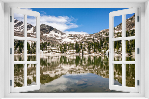 Fototapeta Naklejka Na Ścianę Okno 3D - Columbine Lake in the Indian Peaks Wilderness, Colorado