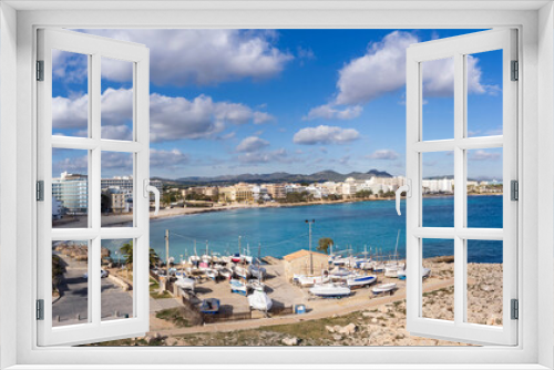 Fototapeta Naklejka Na Ścianę Okno 3D - S Illot, Manacor, Majorca, Balearic Islands, Spain