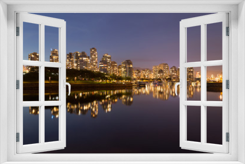 Fototapeta Naklejka Na Ścianę Okno 3D - Downtown Vancouver