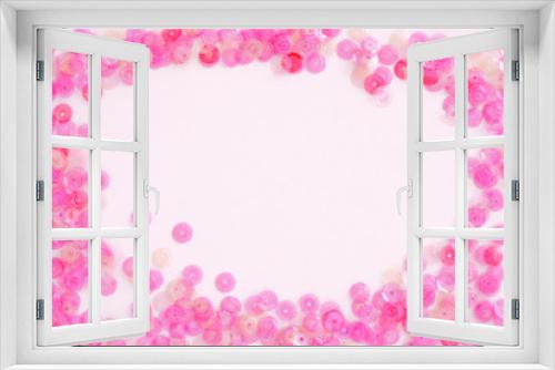 Fototapeta Naklejka Na Ścianę Okno 3D - pink strass