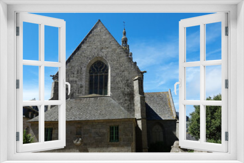 Fototapeta Naklejka Na Ścianę Okno 3D - Eglise Notre-Dame de Croas-Batz