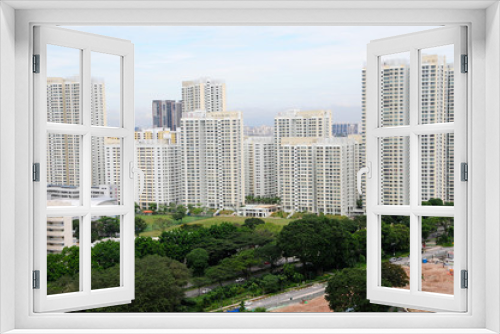Fototapeta Naklejka Na Ścianę Okno 3D - Singapur