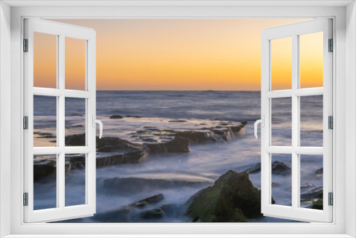 Fototapeta Naklejka Na Ścianę Okno 3D - Sunset on the Trafalgar coast in Barbate - Cadiz