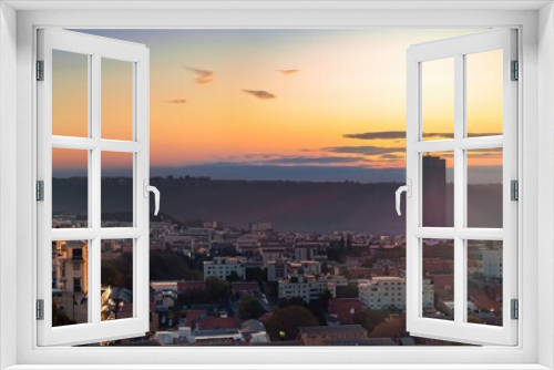 Fototapeta Naklejka Na Ścianę Okno 3D - Panoramic view of the city