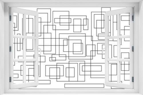 Box shapes maze background graphic pattern