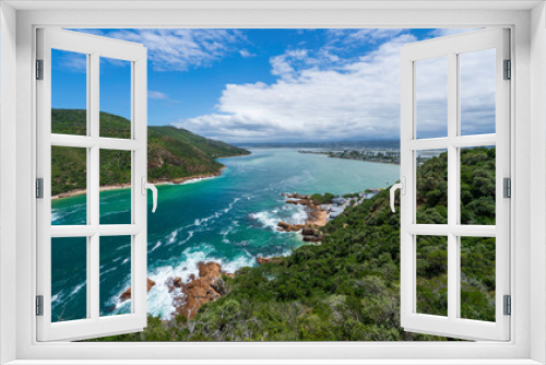 Fototapeta Naklejka Na Ścianę Okno 3D - Knysna estuary, Garden Route, South Africa