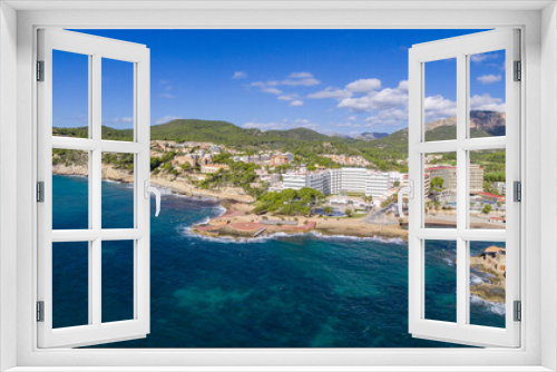 Fototapeta Naklejka Na Ścianę Okno 3D - Camp de Mar , municipio de Andrach, Mallorca, balearic islands, Spain
