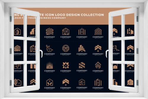 Luxury home building logos mega collection
