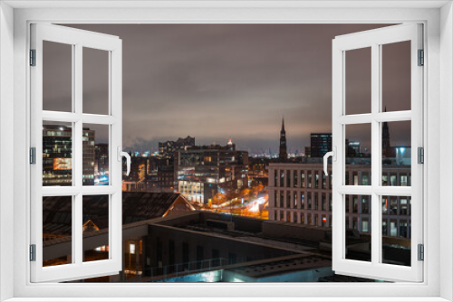 Fototapeta Naklejka Na Ścianę Okno 3D - view of the city