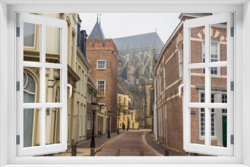 Fototapeta Naklejka Na Ścianę Okno 3D - Winterezit in Utrecht in den Niederlanden