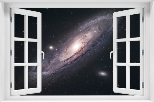 Fototapeta Naklejka Na Ścianę Okno 3D - Andromeda Galaxie