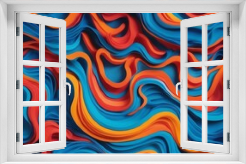 abstract colorful wavy background