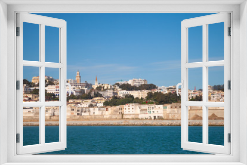Fototapeta Naklejka Na Ścianę Okno 3D - Tangier port panorama, Morocco, Africa