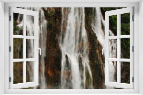 Fototapeta Naklejka Na Ścianę Okno 3D - Big waterfall