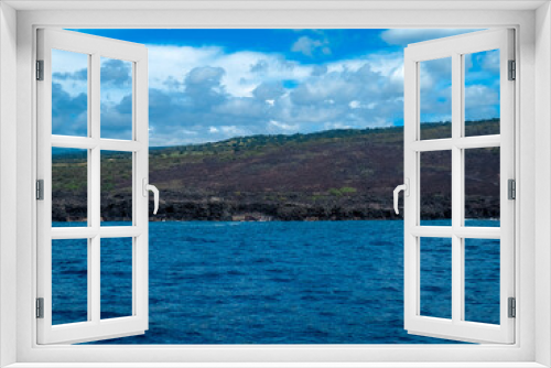 Fototapeta Naklejka Na Ścianę Okno 3D - Boat Tour Big Island Hawaii