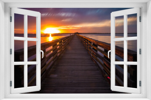 Fototapeta Naklejka Na Ścianę Okno 3D - Florida Pier