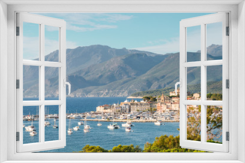 Fototapeta Naklejka Na Ścianę Okno 3D - Panorama of Saint-Florent, Corsica, France