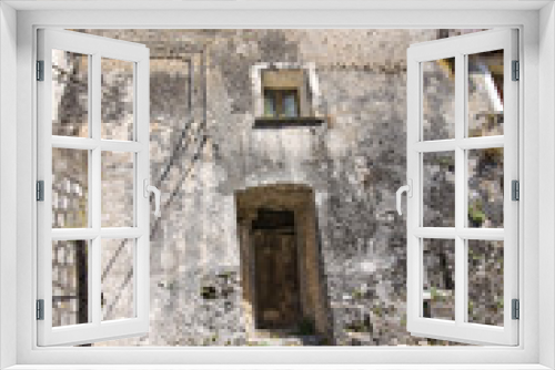 Fototapeta Naklejka Na Ścianę Okno 3D - Historical palace. Morano Calabro. Calabria. Italy.