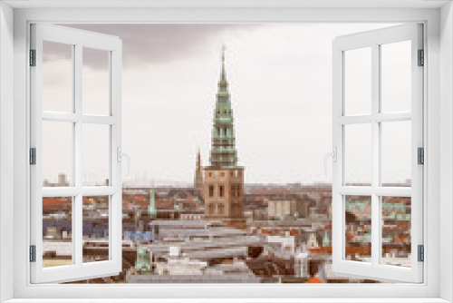 Fototapeta Naklejka Na Ścianę Okno 3D - Retro look Copenhagen Denmark