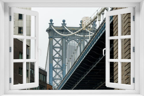 Fototapeta Naklejka Na Ścianę Okno 3D - brooklyn pont new york dumbo