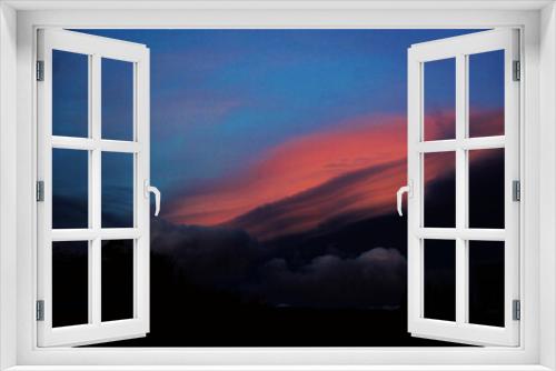 Fototapeta Naklejka Na Ścianę Okno 3D - Sunset in NewZealand