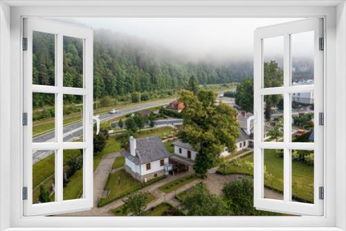 Fototapeta Naklejka Na Ścianę Okno 3D - Muszyna Dom Starostów