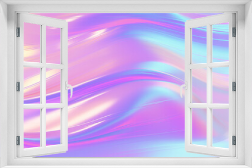 Holographic neon background, iridescent colors	