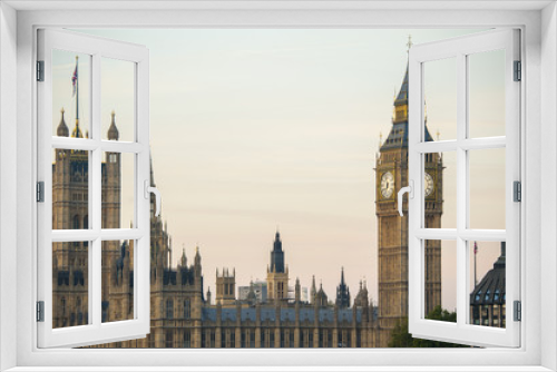 Fototapeta Naklejka Na Ścianę Okno 3D - Big Ben Clock Tower