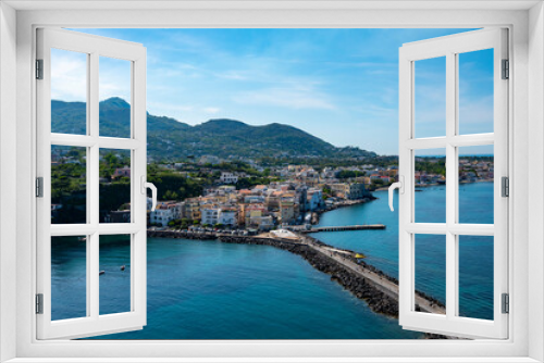 Fototapeta Naklejka Na Ścianę Okno 3D - Town of Ischia Island - Italy