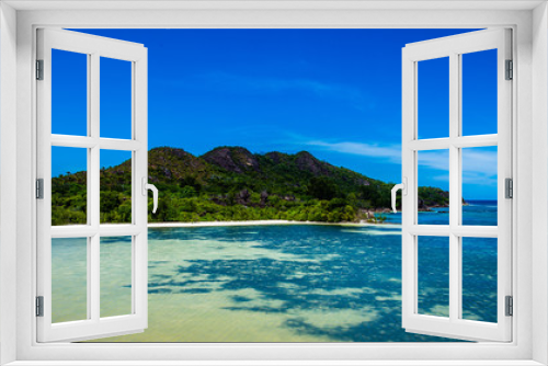 Fototapeta Naklejka Na Ścianę Okno 3D - Seychellen