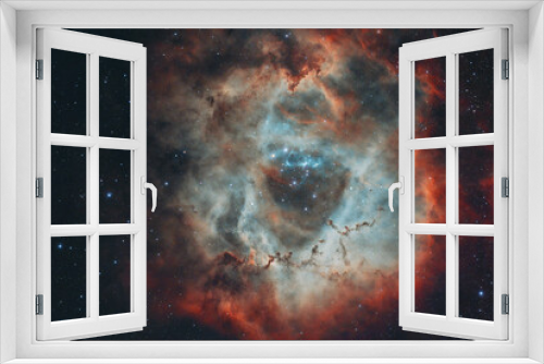 Fototapeta Naklejka Na Ścianę Okno 3D - C49 Nebula