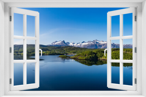 Fototapeta Naklejka Na Ścianę Okno 3D - Beautiful Nature Norway natural landscape.