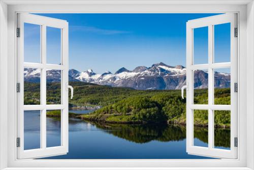 Fototapeta Naklejka Na Ścianę Okno 3D - Beautiful Nature Norway natural landscape.