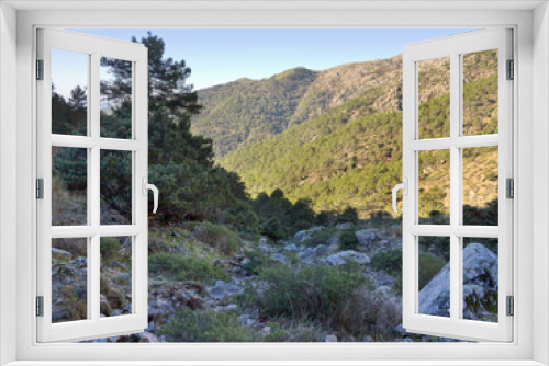 Fototapeta Naklejka Na Ścianę Okno 3D - Garganta de la Graja en Gredos