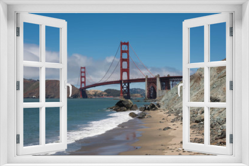 Fototapeta Naklejka Na Ścianę Okno 3D - The Golden Gate Bridge in San Francisco