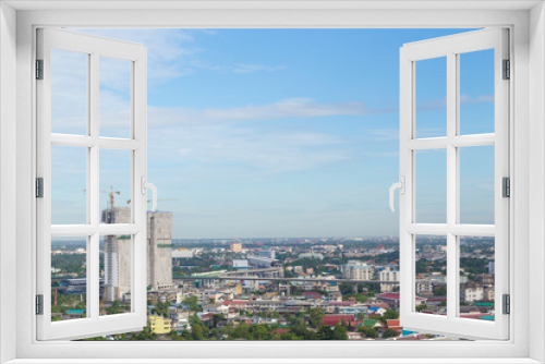 Fototapeta Naklejka Na Ścianę Okno 3D - Bangkok city