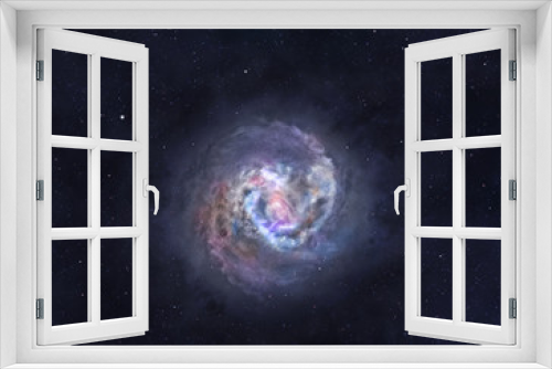Fototapeta Naklejka Na Ścianę Okno 3D - Spiral galaxy