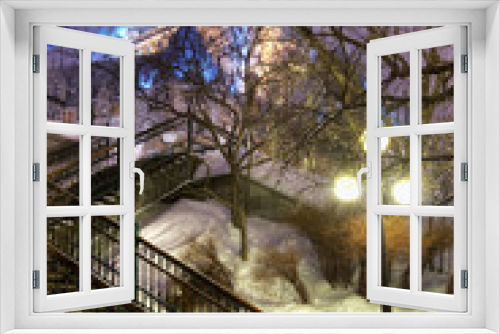Fototapeta Naklejka Na Ścianę Okno 3D - Le Chateau Frontenac