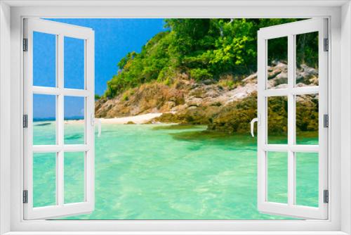 Fototapeta Naklejka Na Ścianę Okno 3D - Idyllic Place Divine Shoreline