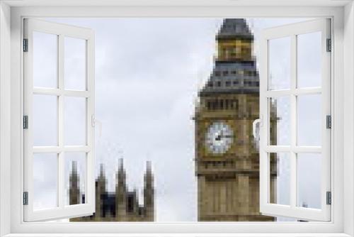 Fototapeta Naklejka Na Ścianę Okno 3D - Big Ben and Houses of Parliament